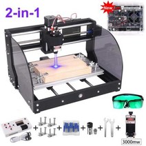 20W CNC 3018 Pro Max 레이저 조각기 GRBL DIY 3 축 PBC 밀링 레이저 조각기 우드 라우터 업그레이드 된 3018Pro 오프라인, 20W laser+3018P-M With Offline