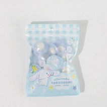 산리오 Sanrio Anime Cinnamoroll 보충 물 일회용 압축 페이셜 얼굴 스킨 케어 포장 종이 선물, 01 Ann