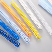 제본링 스프링철 링제본 바인더링 플라스틱링, 투명