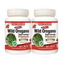 뉴트리돔 와일드 오레가노 오일 Wild Oregano Oil 30캡슐 2병 캐나다 직배송