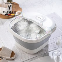 바이마르 족욕기 따뜻하고 편안한 버블 접이식 휴식 효능 효도상품 집들이선물, 혼합색상
