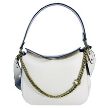 코치 COACH 시그니처 체인 호보 초크 크로스백 토트백
