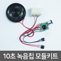 녹음기 만들기 10초 녹음칩 모듈키트 초등학교과학 실험세트 어린이집교구 초등교과실험 과학기자재 실험실