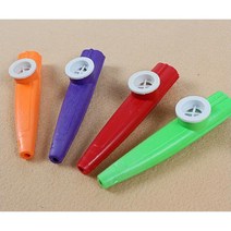 카주(Kazoo) 플라스틱 카쥬 악기 떨림막 피리 연주놀이