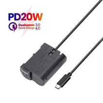 유형 USB C TO ENEL15 더미 배터리 DC 전원 AC 어댑터 Nikon D7000 D7100 D7200 D750 D800E D810A Z5 Z6 Z7 II 카메라 충전기