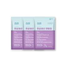 [푸디웜] 저알러지 기능성 애견간식, 1개, 흰살생선덴탈껌 3묶음