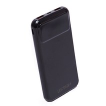 우스틴스 고속충전 보조배터리 20000mAh 아이폰용 삼성 샤오미, 블랙, 10000mAh