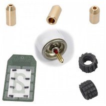 듀퐁 스타일 호환 황동어댑터 점화석 부싯돌, ②부싯돌(1세트)