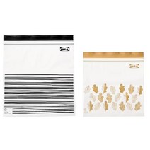 신제품 이케아 이스타드 지퍼백 대형 50매 + 중형 50매 총 100개