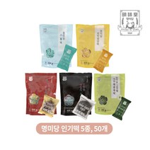 eTV 명미당떡 5종세트 (50개 구성), 1세트