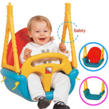 실내에서 간편 설치로 우리 아이 그네 완성