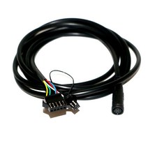 전동스쿠터 스로틀 소형전기차 24V/36V/48V/52V/60V S886 전기 자전거 LCD 디스플레이 패널 엄지 전자 스쿠터 5 핀 6 남성 방수, [08] 6P F to SM 1.5M