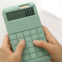 버튼 탈부착 세무사 탁상용 민트 계산기 미니계산기 급여계산기