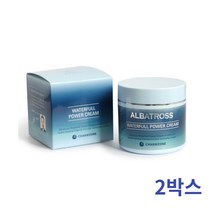 2박스 참존 알바트로스 워터풀 파워크림 100ml 자작나무수액 물광 수분크림 피부진정 피부장벽강화 얼굴당김 모이스처라이징 지성피부 피부장벽크림 보습크림 여성스킨케어 윤관관리 추천