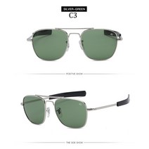 Ao 브랜드 항공 선글라스 남자 브랜드 디자이너 미국 육군 군사 광학 태양 안경 남성 uv400 oculos de sol