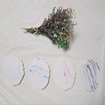 핸드메이드 인테리어 제주 소품 구름 티코스터 단품 5종 + 화이트세이지 1개, 오로라 핑크+화이트세이지