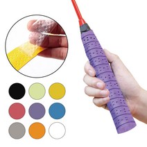 VOLAR 미끄럼방지 배드민턴 그립 테이프 16P, 그레이 (16개입)