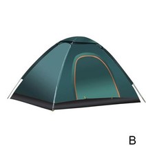 거실형텐트 5인용 그늘막 자동 대형 낚시 감성 텐트 1pcs 야외 가족 캠핑 쉬운 오픈 캠프 2-3 인 관광 하이킹 를위한 초경량 인스턴트 그늘, b, 협력사