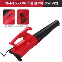 낙엽 제설 무선 엔진 대형 눈 브로워 청소기 블로워 송풍기, 럭셔리 5580와트 스톰팬20미터 라인