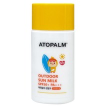 아토팜 야외놀이 선밀크 SPF50+ 55g 1개, 상세내용참조