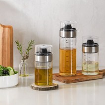 [리본제이]무디타(MUDITA) 원형 글라스 오일소스병 심플형 250ml, 단품