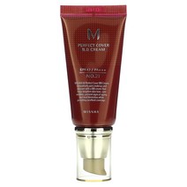 Missha (미샤) M 퍼펙트 커버 B.B 크림 SPF 42 PA+++ No. 21 라이트 베이지 50ml(1.7oz)