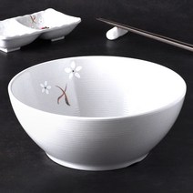 백청아 멜라민 샤링 면기 7호 우동 라면 국수 우동기 라면기 짜장면 짬뽕 그릇