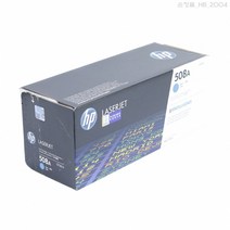 HP Color Laserjet Enterprise M577f 정품토너 파랑 6000매(No.508A), 1개