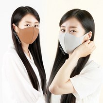 항균루비셀 소프트/핏 퍼프 마스크, 핏 검정 E