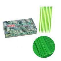 다인네 도미표 녹말이쑤시개 요지 약500개입 1통, 낱개3개