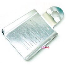 GRATER 휴대용 스텐 생강 생와사비 강판, 1개