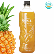 청담라이프 [2016년 35만병 판매] 신병출시 청담식초 파인애플식초 650ml, 2병