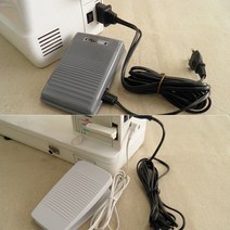 부라더미싱 정품 속도조절 페달 전기코드 일반형(일체형) 분리형(전자미싱 이노비스용) PQ1500전용, 분리형 페달+전기코드세트(전자미싱 이노비스용)