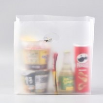 HD 비닐 쇼핑백 42호 100매 반 투명, 1묶음 100매