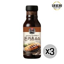 백설 돈카츠소스 315gx3개 돈까스소스 맛좋은 달달한, 315g