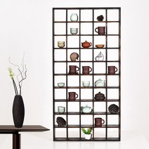 아트미니 40종택1 다기장 다완장 찻장 그릇장 주방장식장 다기 보관함, 8_60x10x21cm(10칸)