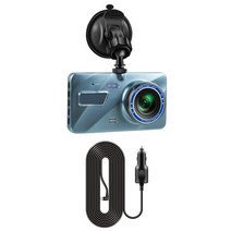 24h dash cam black box in car dvr 카메라 비디오 레코더 후면보기 듀얼 렌즈 hd 사이클 녹화 비디오 미러 레코더 블랙 박스, 단일 카메라, 32g tf 카드
