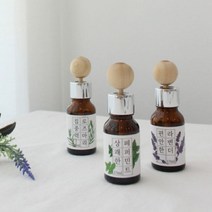 PGM1*^몰THS 더허브샵 천연 에센셜오일 미니 디퓨저 17ml 8종택 실내 향기 공간 퓨져 방향 탈취^*1췤pgm, *^^옵션*^소나무숲길 04128