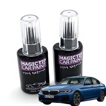 매직팁 2021 BMW 5시리즈 카페인트 보수페인트 문콕 붓펜, 416카본블랙