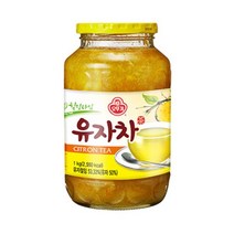 오뚜기 피로회복 탕비실 유자차 유자청 대추청 생강청 모과청 매실청 액상차 아카시아 1KG, 1세트