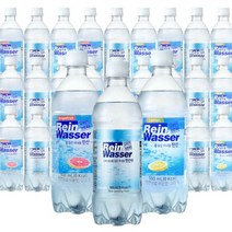 라인바싸 탄산수 플레인 레몬 자몽 500ml 40입, 라인바싸 탄산수 플레인 500ml x