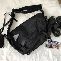 1컬러 남녀공용 스트릿 포켓 파우치 크로스백 BS-02