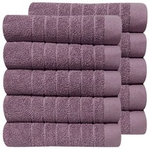10장 호텔수건 170g 모던라이프 30수 도톰한 고급 가정용 업소용 세면 타올, 딥퍼플10장, 1개