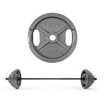 레거시 중량 주물원판 10kg 1장 바벨원판 중량원판, 1개