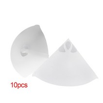 가성비 3D프린터 30/20/10 Pcs UV 수지 필터 SLA 3D 프린터 Photocuring 소모품 백서 컵 두꺼운 깔때기, 01 ten filters