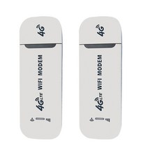 와이파이라우터 와이파이 무선 공유기 21pcs 4g lte usb 모뎀 네트워크 카드, 흰색 2개, 1개