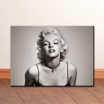mon001 인물 유명인 영화배우 마릴린먼로 캔버스액자, 고급형유광전처리_XXL_38cm x 46cm