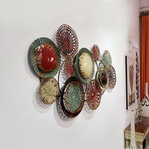 [창고대방출세일] 오키프 철재 벽장식 소파 침대 복도 현관 콘솔가구위 카페 커피숍 웨딩샵 쥬얼리샵 호텔 모텔 로비 펜션 리모델링 초간단 인테리어, 오키프 인테리어 소품