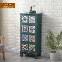 엔틱 빈티지 레트로 오리엔탈 프로방스 우드 콘솔 수납장 침실거실장 미니사이드협탁서랍장 거실 오디오 장식장, H