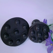 피지오 천기석 페이스경락스톤-얼굴 마사지 온열 냉스톤 눈주름, 페이스 경락스톤(대)